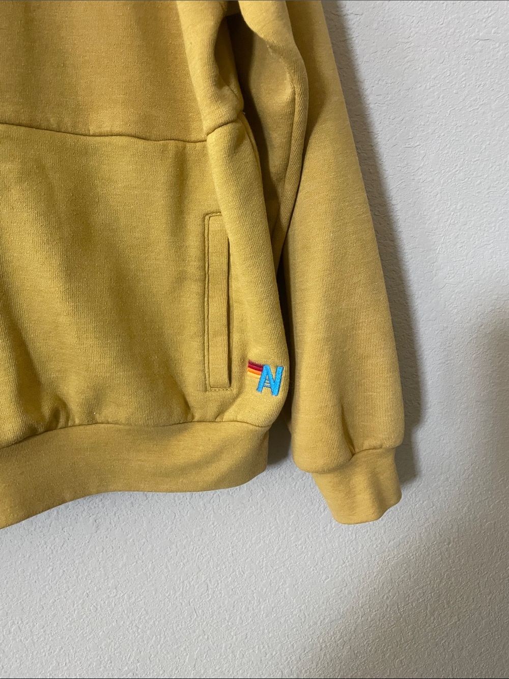 Aviator Nation Mountain Embroidery Half Zip Sweatshirt Sz:L Unisex - Picture 6 of 11